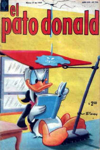 Cover Thumbnail for El Pato Donald (Editorial Abril, 1944 series) #755
