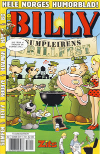 Cover Thumbnail for Billy (Hjemmet / Egmont, 1998 series) #11/2015