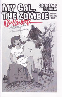 Cover Thumbnail for My Gal, the Zombie: Zombie Brats Preview (Crazy Good Comics, 2015 series) 