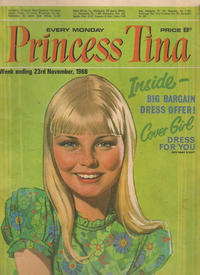 Cover Thumbnail for Princess Tina (IPC, 1967 series) #23rd November 1968