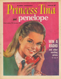 Cover Thumbnail for Princess Tina (IPC, 1967 series) #17th January 1970
