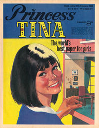 Cover Thumbnail for Princess Tina (IPC, 1967 series) #17th February 1968