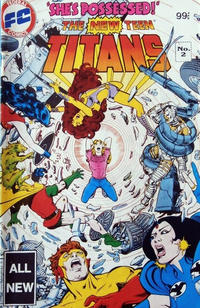 Cover Thumbnail for The New Teen Titans (Federal, 1983 ? series) #2