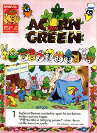 Cover Thumbnail for Acorn Green (Marvel UK, 1986 series) #34