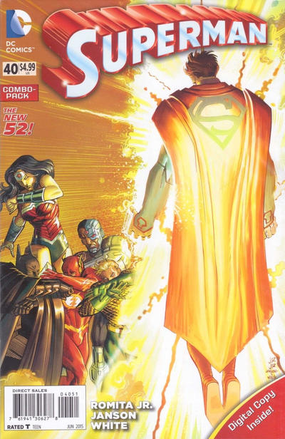 Cover for Superman (DC, 2011 series) #40 [Combo-Pack]