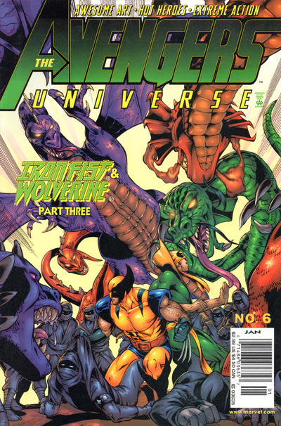 Cover for Avengers Universe (Marvel, 2000 series) #6 [Newsstand]
