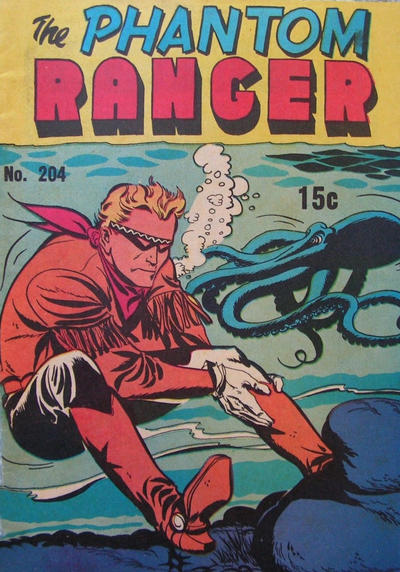 Cover for The Phantom Ranger (Frew Publications, 1948 series) #204