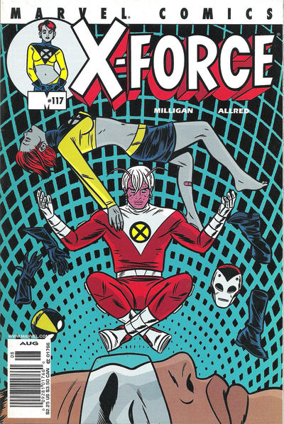 Cover for X-Force (Marvel, 1991 series) #117 [Newsstand]