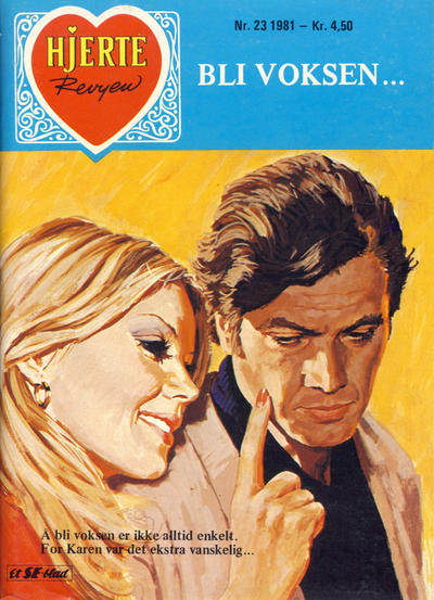 Cover for Hjerterevyen (Serieforlaget / Se-Bladene / Stabenfeldt, 1960 series) #23/1981