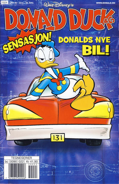 Cover for Donald Duck & Co (Hjemmet / Egmont, 1948 series) #22/2015