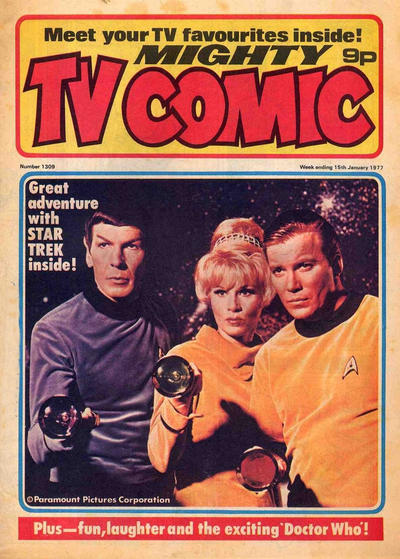 Cover for TV Comic (Polystyle Publications, 1951 series) #1309