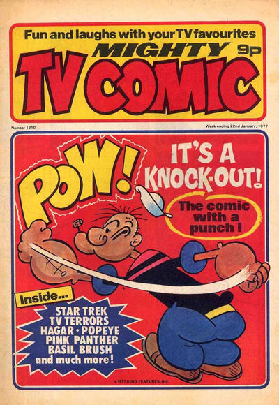 Cover for TV Comic (Polystyle Publications, 1951 series) #1310