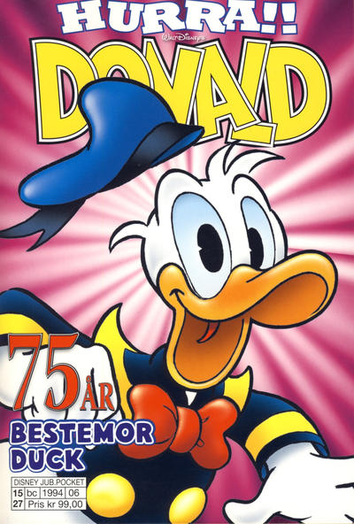 Cover for Disney Jubileumspocket (Hjemmet / Egmont, 2013 series) #6 - Bestemor Duck 75 år