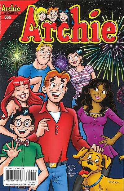 Cover for Archie (Archie, 1959 series) #666 [Dan Parent Regular Cover]