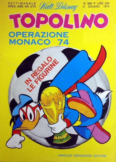 Cover for Topolino (Mondadori, 1949 series) #966