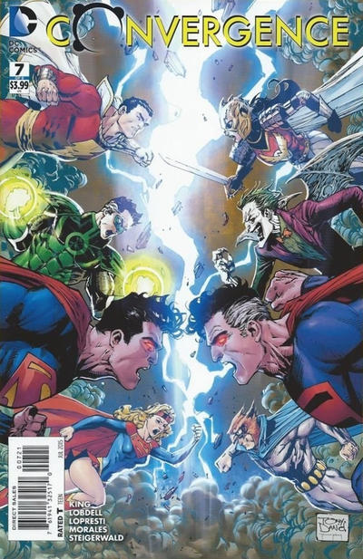 Cover for Convergence (DC, 2015 series) #7 [Tony S. Daniel Cover]