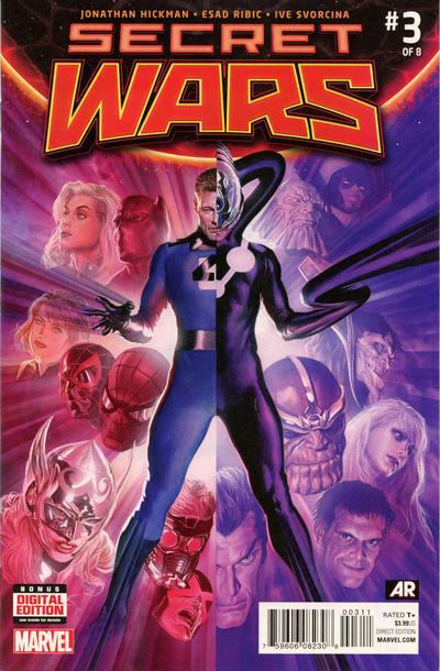 Cover for Secret Wars (Marvel, 2015 series) #3