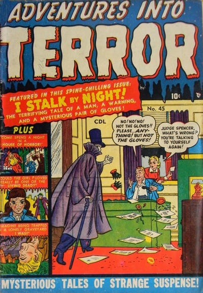 Cover for Adventures into Terror (Superior, 1950 series) #45 [3]