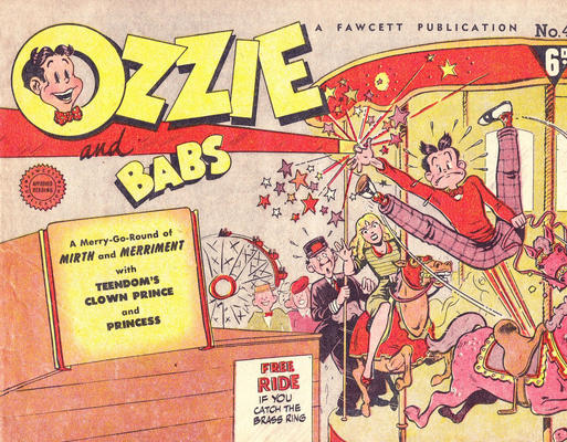 Cover for Ozzie and Babs (Cleland, 1950 ? series) #4
