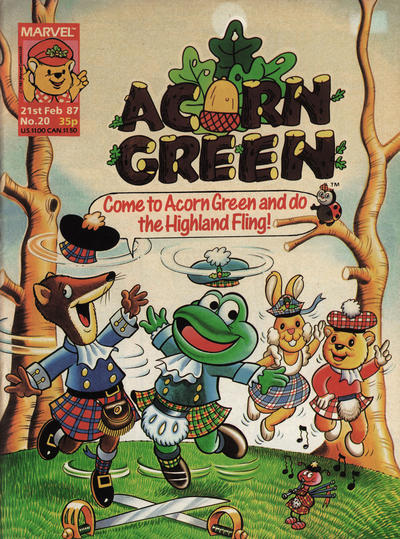Cover for Acorn Green (Marvel UK, 1986 series) #20