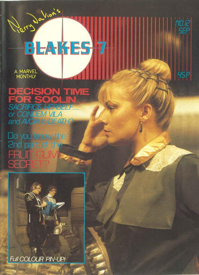 Cover for Blakes 7 (Marvel UK, 1981 series) #12