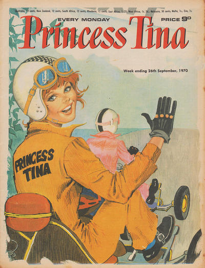 Cover for Princess Tina (IPC, 1967 series) #26th September 1970