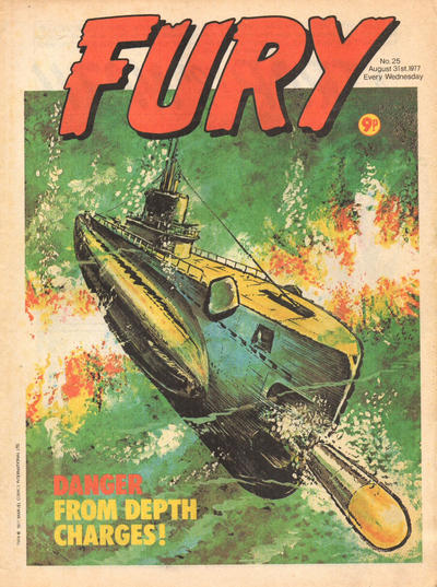 Cover for Fury (Marvel UK, 1977 series) #25