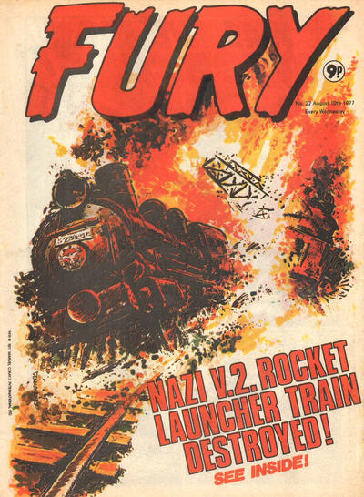 Cover for Fury (Marvel UK, 1977 series) #22