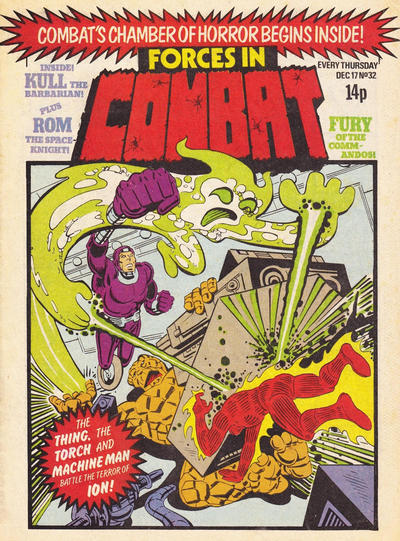 Cover for Forces in Combat (Marvel UK, 1980 series) #32
