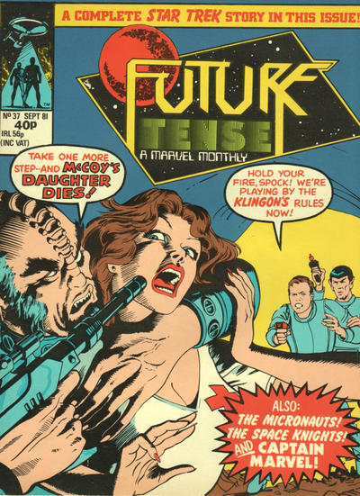 Cover for Future Tense (Marvel UK, 1981 series) #37