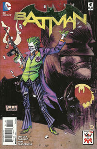 Cover for Batman (DC, 2011 series) #41 [Joker 75th Anniversary Cover]