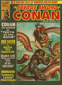 Cover Thumbnail for The Savage Sword of Conan (Marvel UK, 1977 series) #23