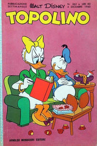 Cover Thumbnail for Topolino (Mondadori, 1949 series) #262