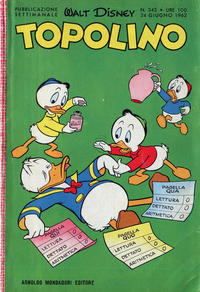 Cover Thumbnail for Topolino (Mondadori, 1949 series) #343