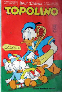 Cover Thumbnail for Topolino (Mondadori, 1949 series) #514