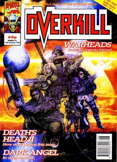 Cover for Overkill (Marvel UK, 1992 series) #22