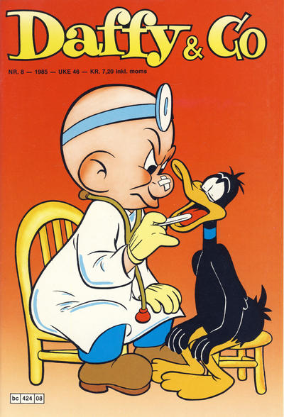Cover for Daffy & Co (Semic, 1985 series) #8/1985