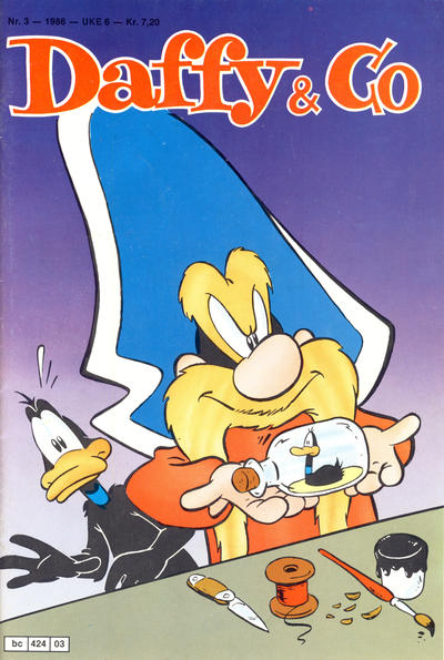 Cover for Daffy & Co (Semic, 1985 series) #3/1986