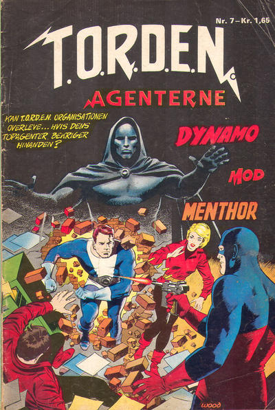 Cover for T.O.R.D.E.N.-Agenterne (Interpresse, 1967 series) #7