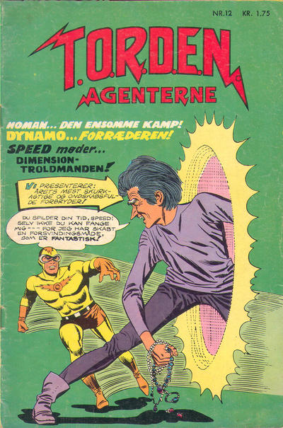 Cover for T.O.R.D.E.N.-Agenterne (Interpresse, 1967 series) #12