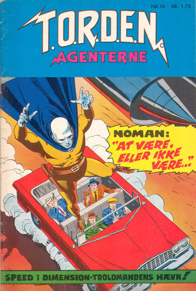 Cover for T.O.R.D.E.N.-Agenterne (Interpresse, 1967 series) #13