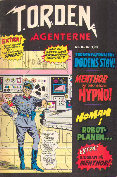 Cover for T.O.R.D.E.N.-Agenterne (Interpresse, 1967 series) #8