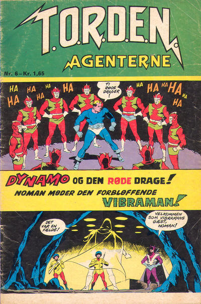 Cover for T.O.R.D.E.N.-Agenterne (Interpresse, 1967 series) #6