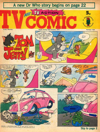 Cover for TV Comic (Polystyle Publications, 1951 series) #1139