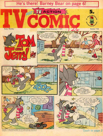 Cover for TV Comic (Polystyle Publications, 1951 series) #1146
