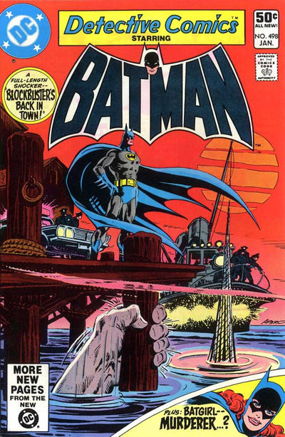 Cover for Detective Comics (DC, 1937 series) #498 [Direct]