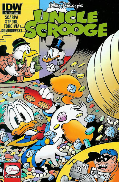 Cover for Uncle Scrooge (IDW, 2015 series) #3 / 407 [Cover A]