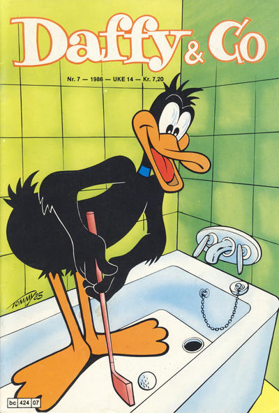 Cover for Daffy & Co (Semic, 1985 series) #7/1986