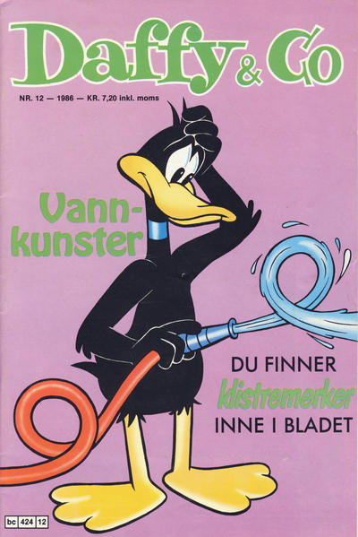 Cover for Daffy & Co (Semic, 1985 series) #12/1986