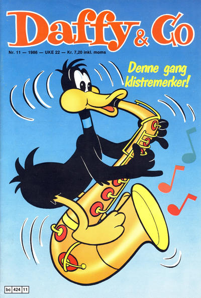 Cover for Daffy & Co (Semic, 1985 series) #11/1986